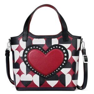 Brighton Fashionista LOOK OF LOVE Small Leather Tote Style: H3791 MSRP: $410 NWT